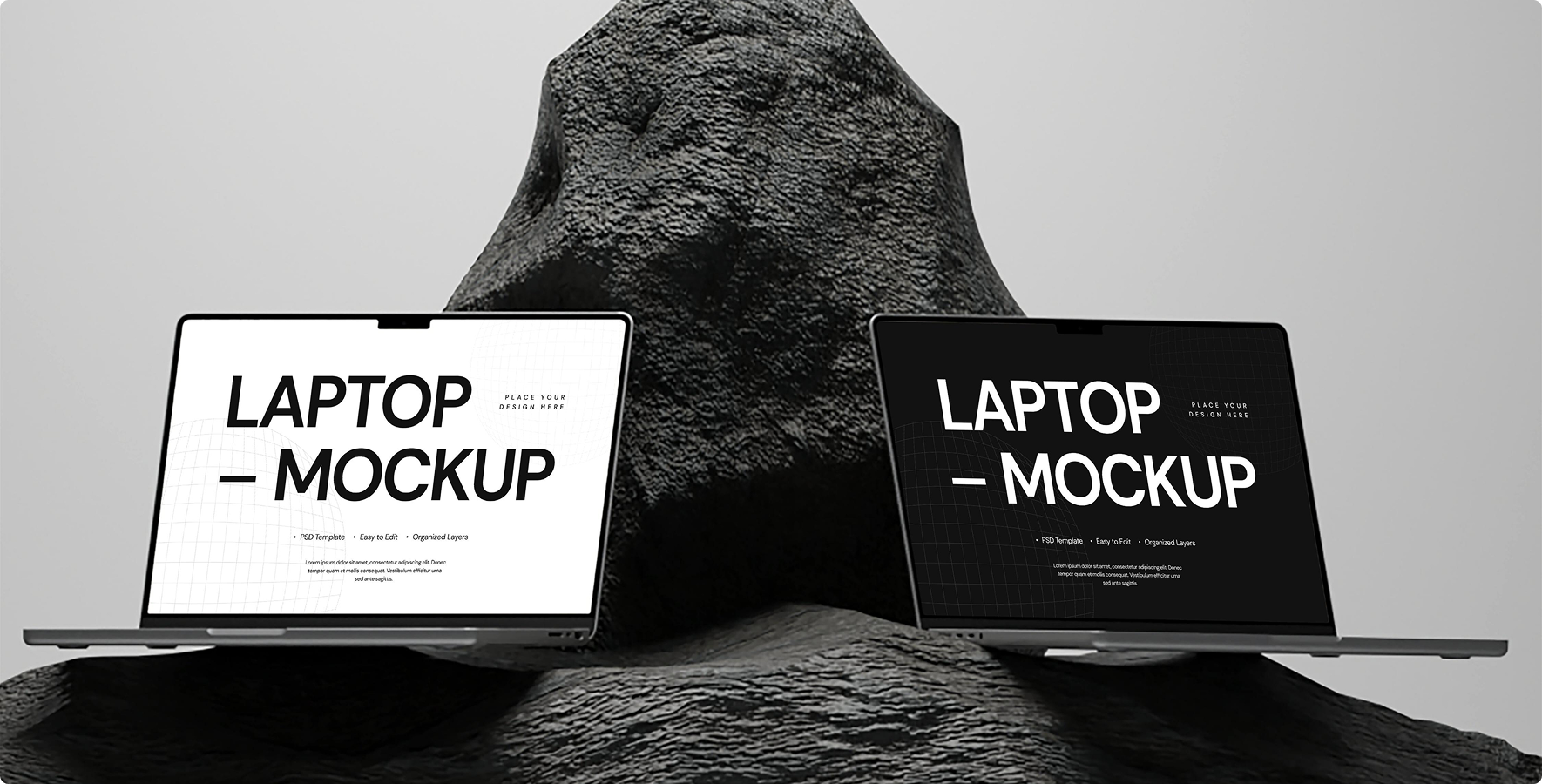 Laptop mockup